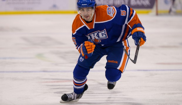 San Antonio vs. Oklahoma City Barons. Cox Convention Center, Oklahoma City, OK. 11-17-12.